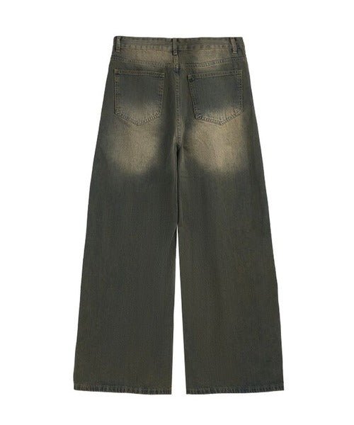Denim Wide Casual Jeans - DRIPIOT
