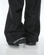 New Chic Abraded Jeans - Color: Black - DRIPIOT