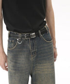 Washed Gradient Loose Jeans - Color: Rustlight - DRIPIOT